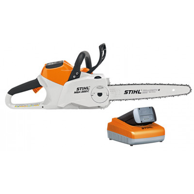 Мощная аккумуляторная мотопила Stihl MSA 200 C-BQ SET (AP180, AL300)